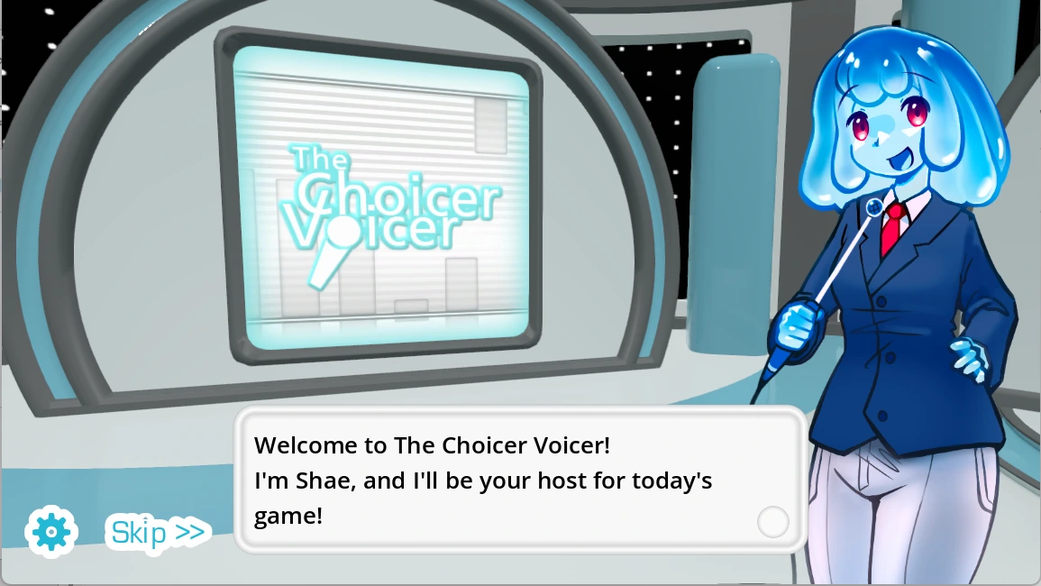 The Choicer Voicer survive the permission screen first screenshot