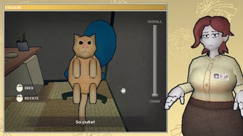 Frankie's Fun House gameplay and interface scene