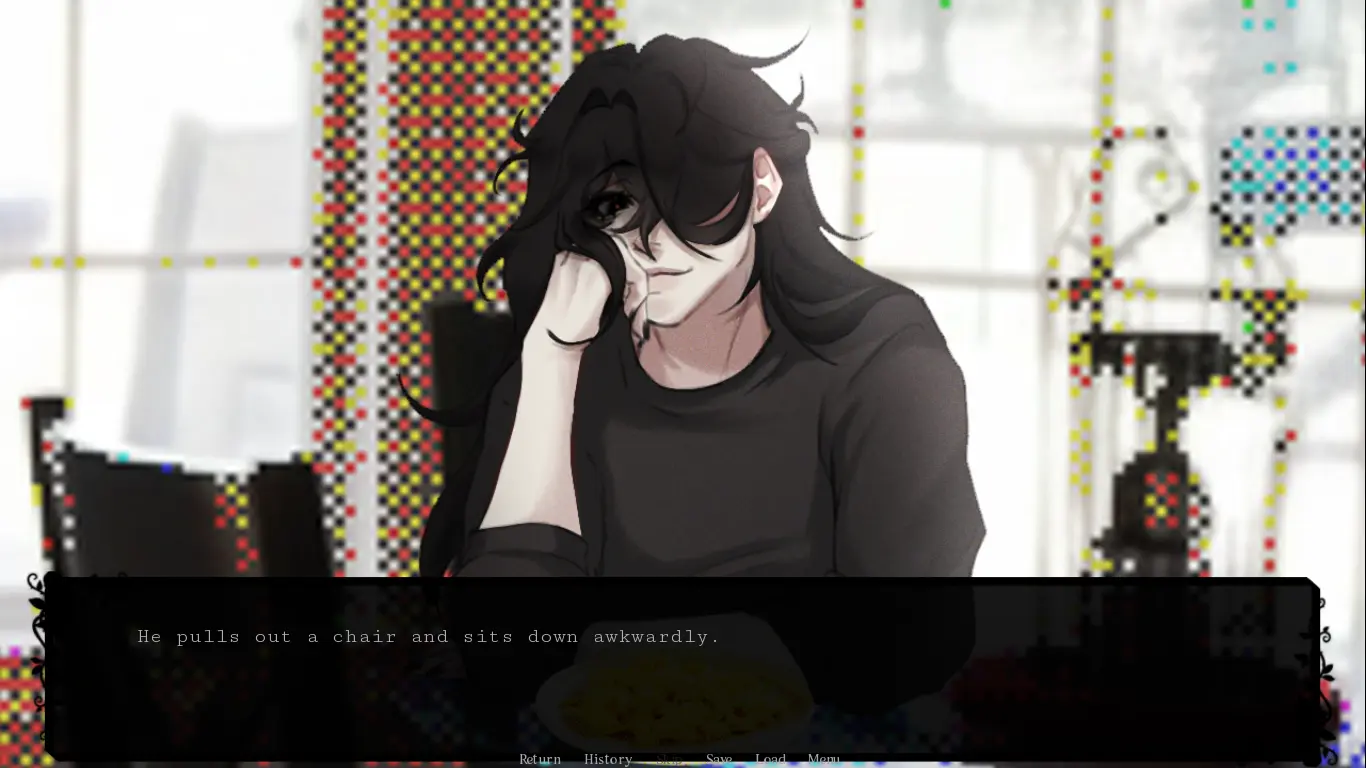 Home Is Where He Is screenshot used for route and ending discussion