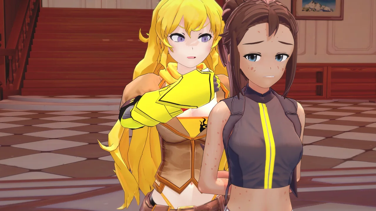 Ilia and Yang confronting each other