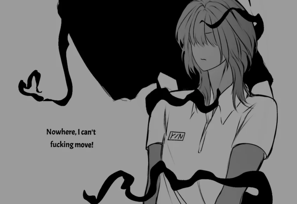 A close conversation scene in SURVIVE MIN