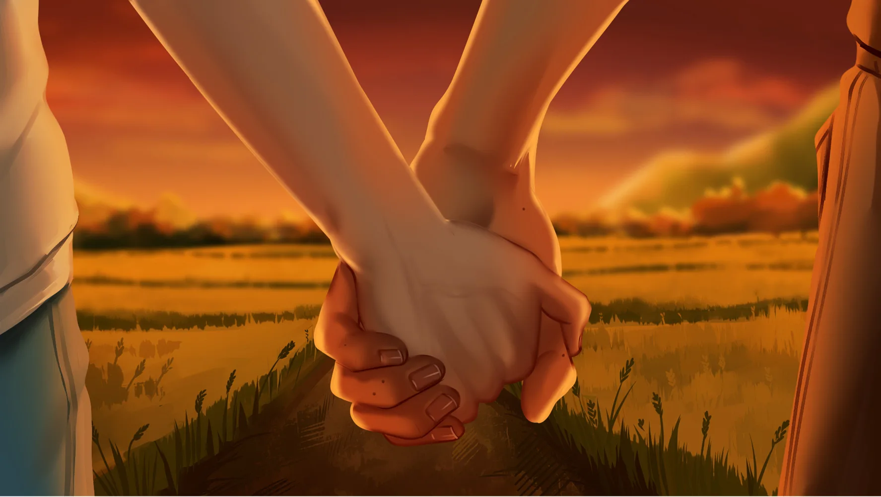 The False Sun first route scene